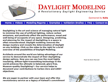 Tablet Screenshot of daylightmodeling.com